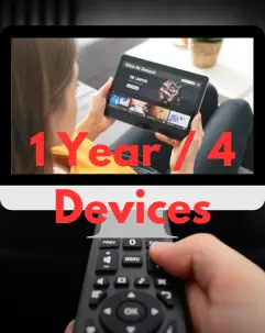 one year IPTV plan