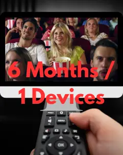 6 Months IPTV package